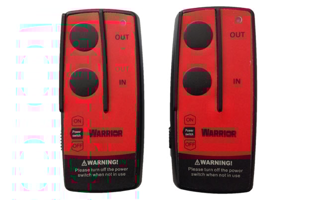 Warrior Winches Trådløs Fjernbetjening Universal, 12/24V