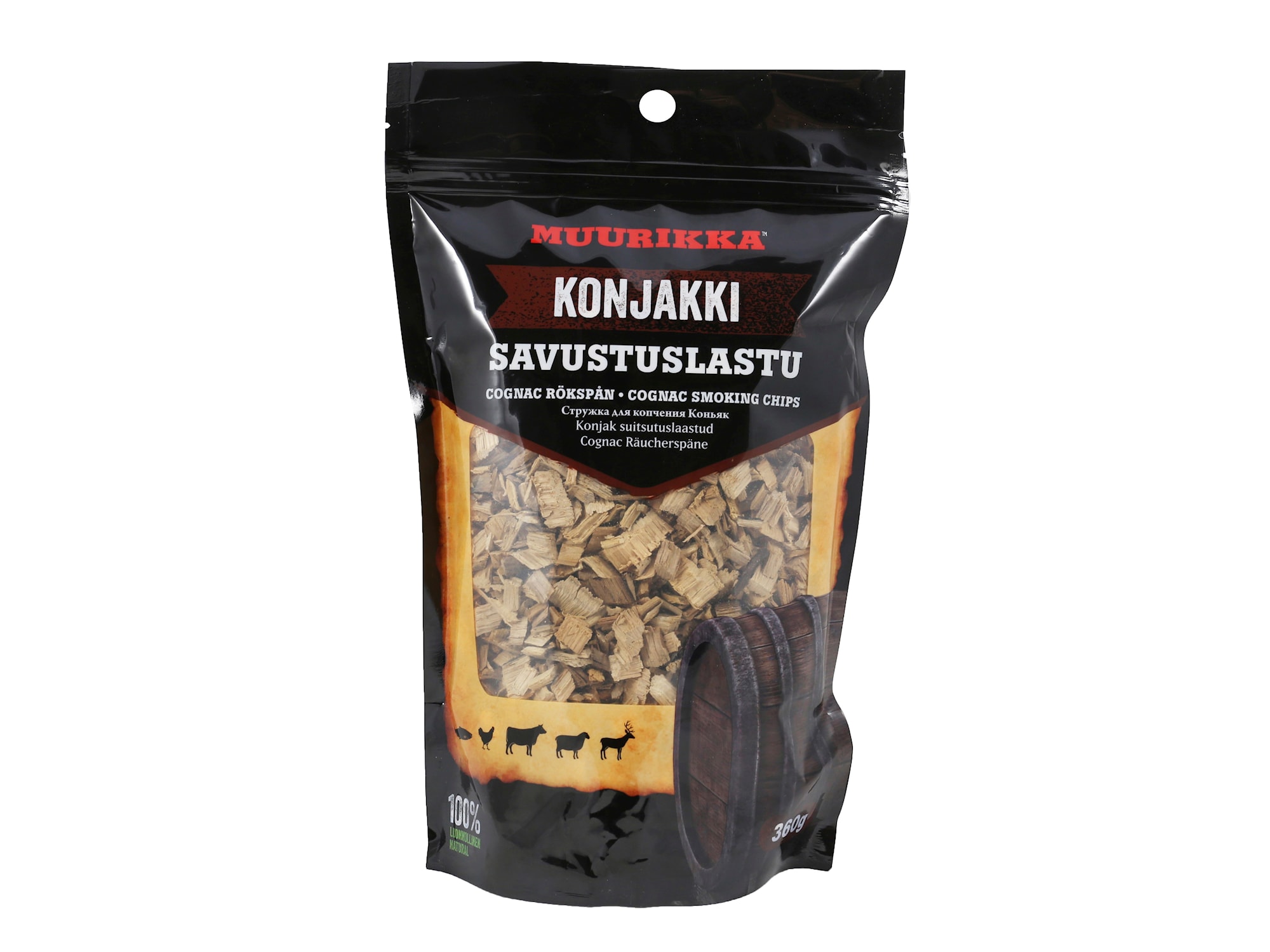 Rökspån Muurikka Cognac