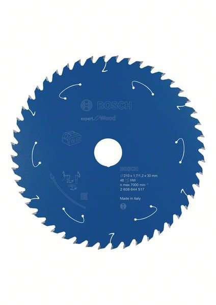 Bosch Sägeblatt Expert for Wood 210x1,7/1,2x30mm 48Z