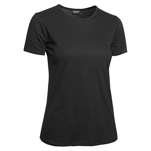 Clique Basic T-Shirt Damen Schwarz - XL