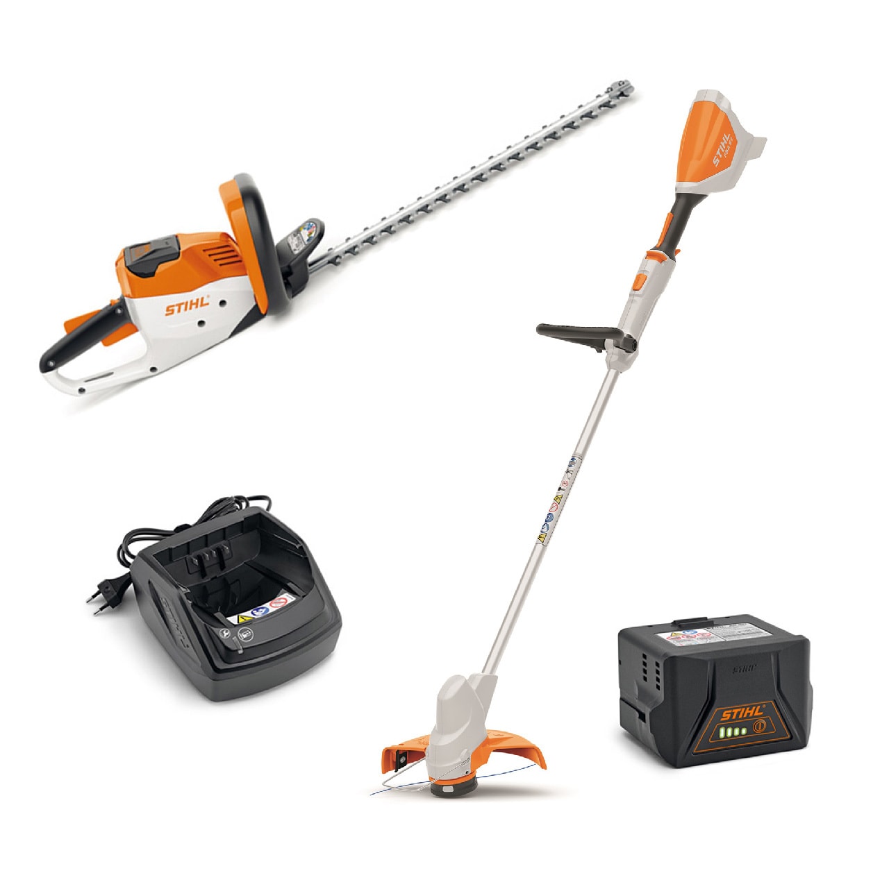 Stihl batteripakke trimmer/hækkeklipper Inkl. Batteri & lader