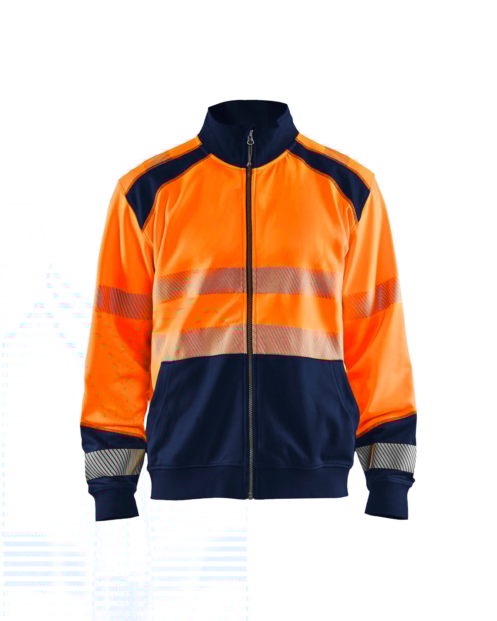 Blåkläder 3558-2528 Varseltröja med dragkedja