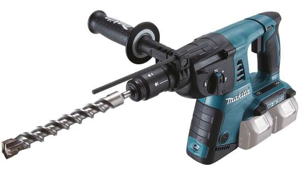 Makita Borrhammare DHR264Z 18Vx2 med extra chuck utan batteri & laddare