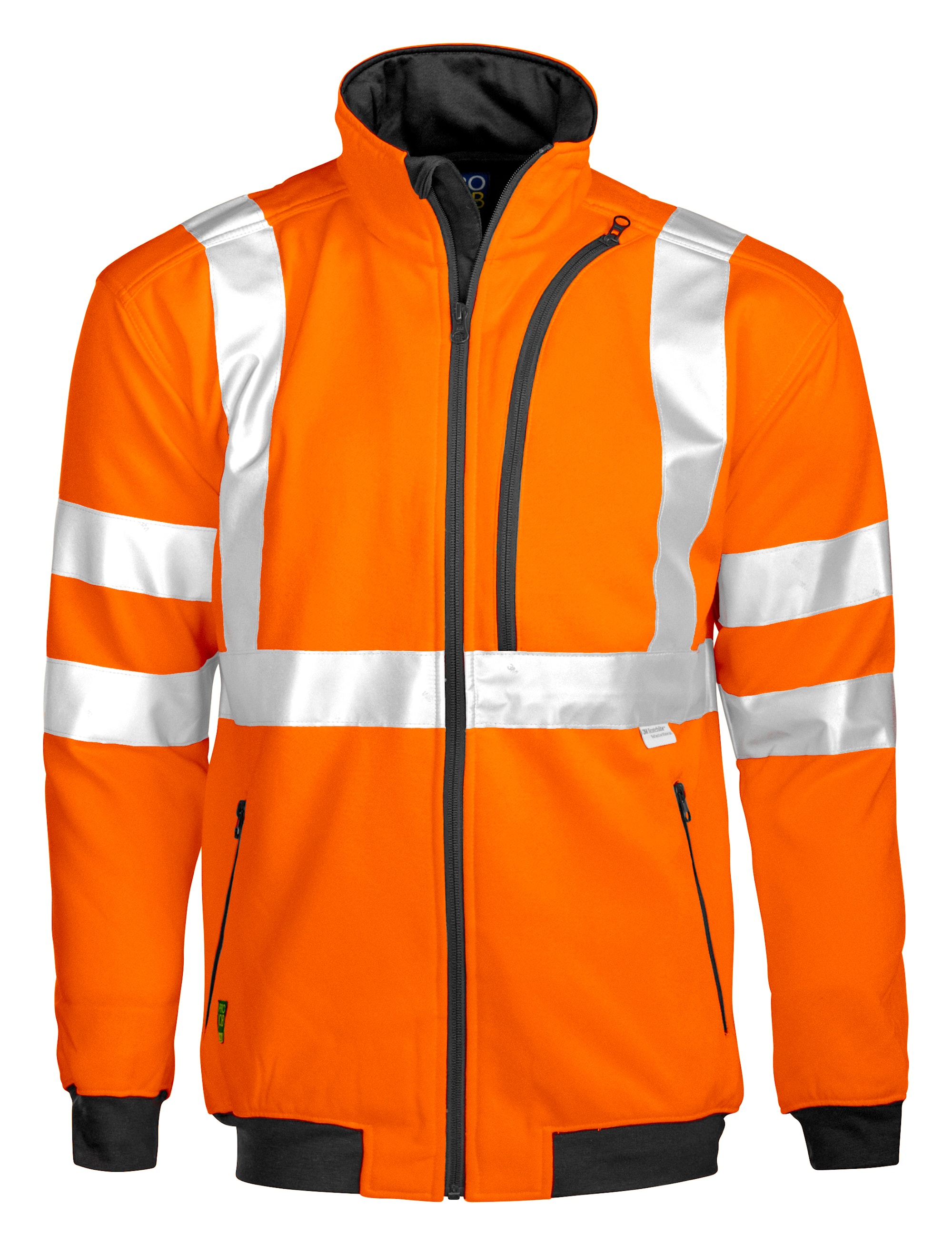 ProJob 6103 Sweatshirt En Iso 20471 Kl 3 - Orange/Black - L