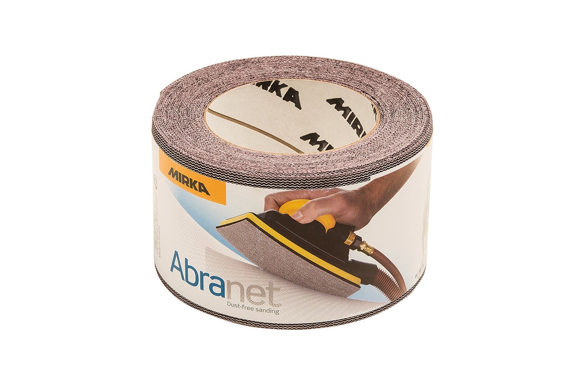 Mirka Slipnätsrulle Abranet 75mmx10m Grip P80