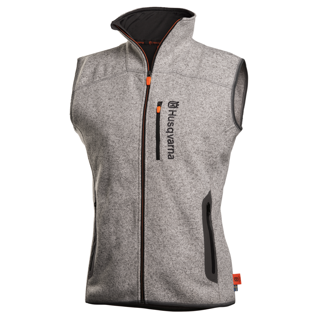 Husqvarna Xplorer Fleeceweste Damen Stahlgrau - S