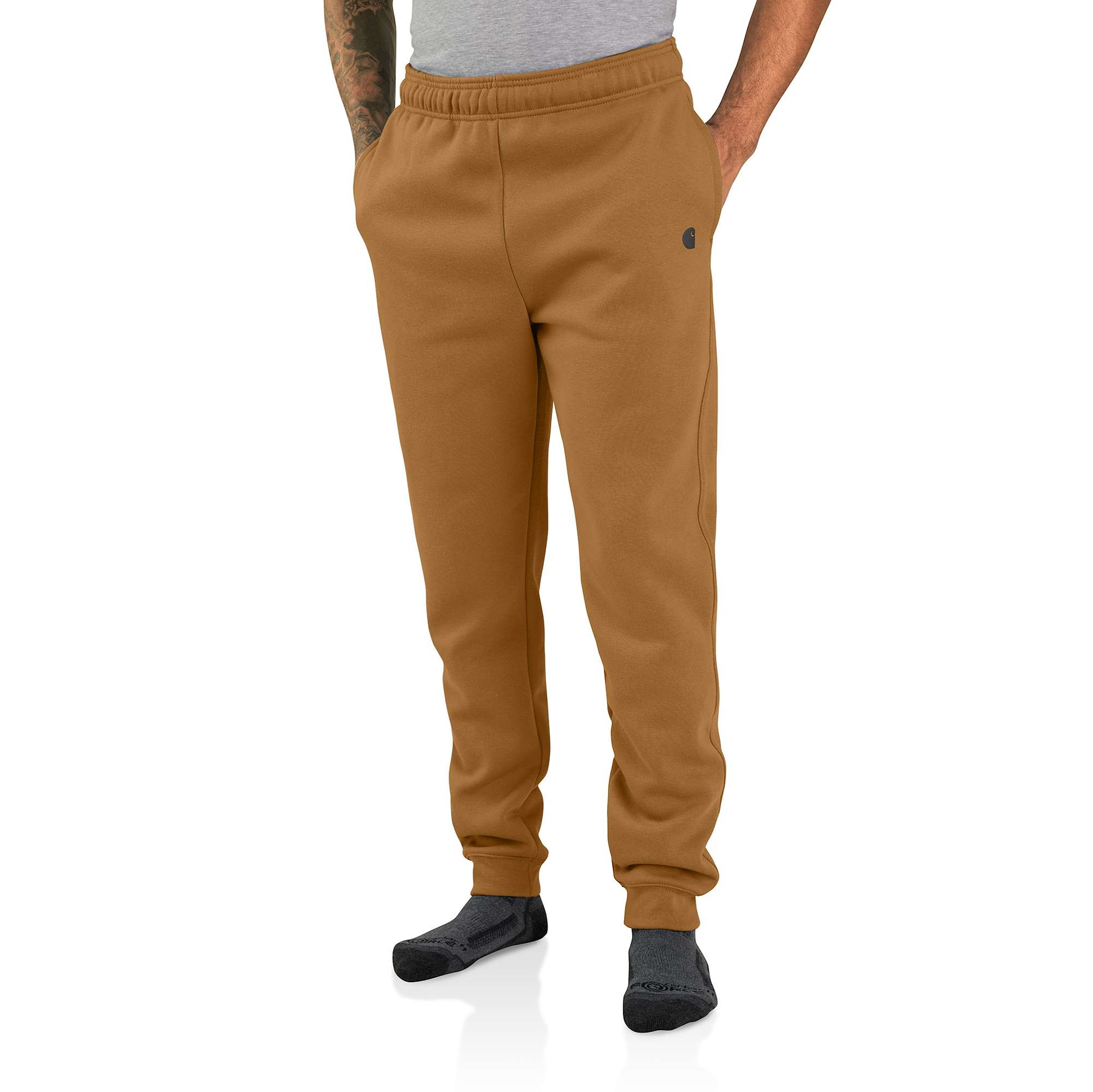 Carhartt Midweight Tapered Sweatpants Herr Carhartt® Brown XXL