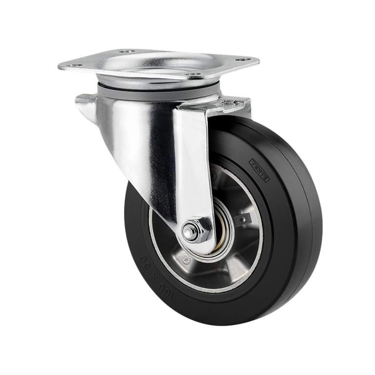 Raskaskuormapyörä 3470IEP160P63, 160 mm, 350 kg, kääntyvä