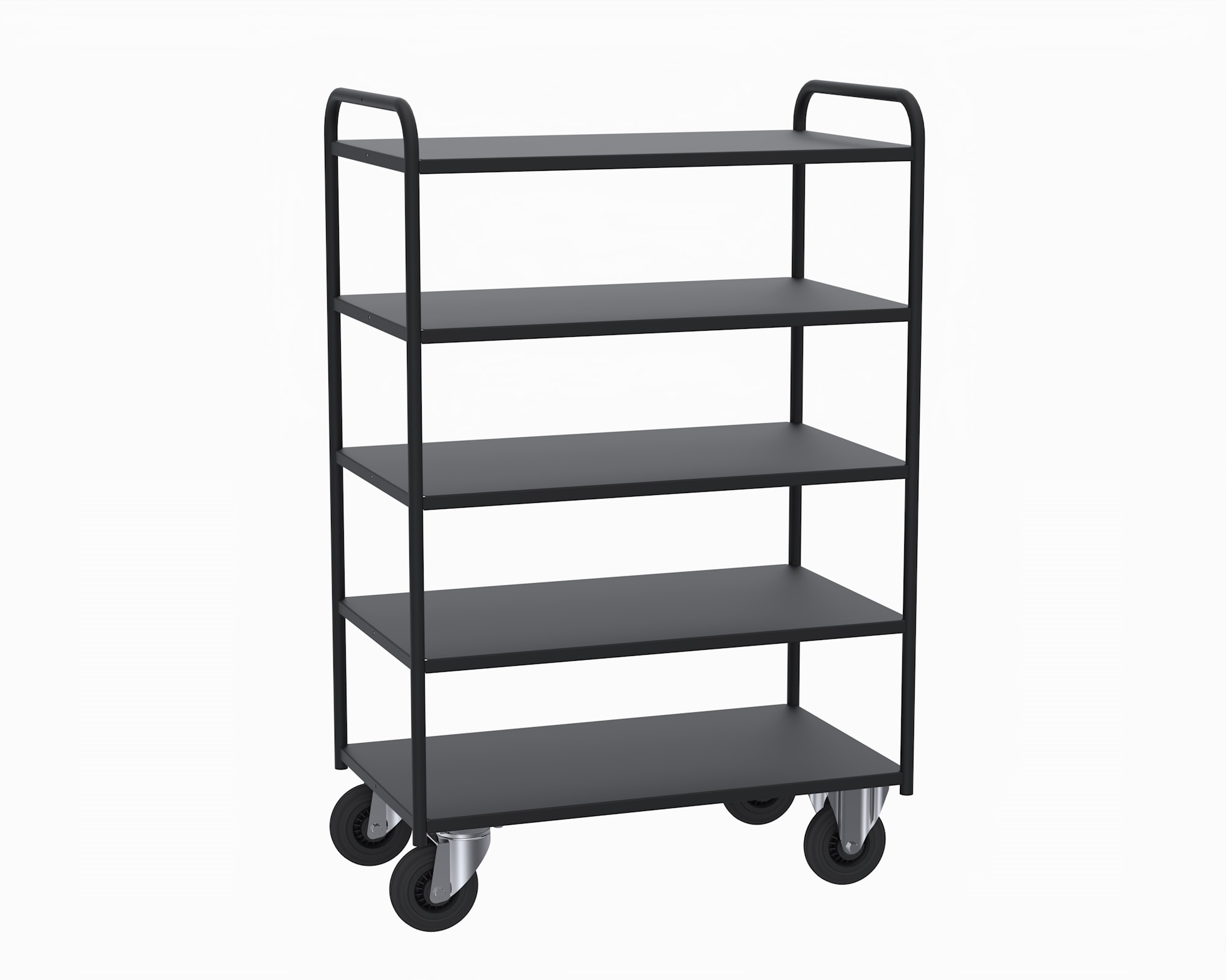 Kongamek KM4145-S Hyllvagn 5 plan, helsvetsad