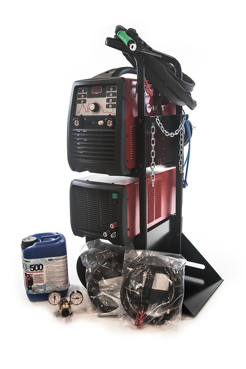 Helvi TIG-sveiseapparat Compact 220 AC/DC vannkjøling og vogn