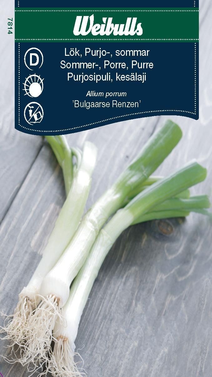Weibulls Lök, purjo, sommar Bulga