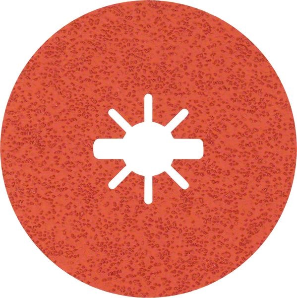 Bosch Fiberslipskiva Expert R782 Prisma Ceramic X-LOCK, 125 mm, 22,23 mm, P80, 5-pack