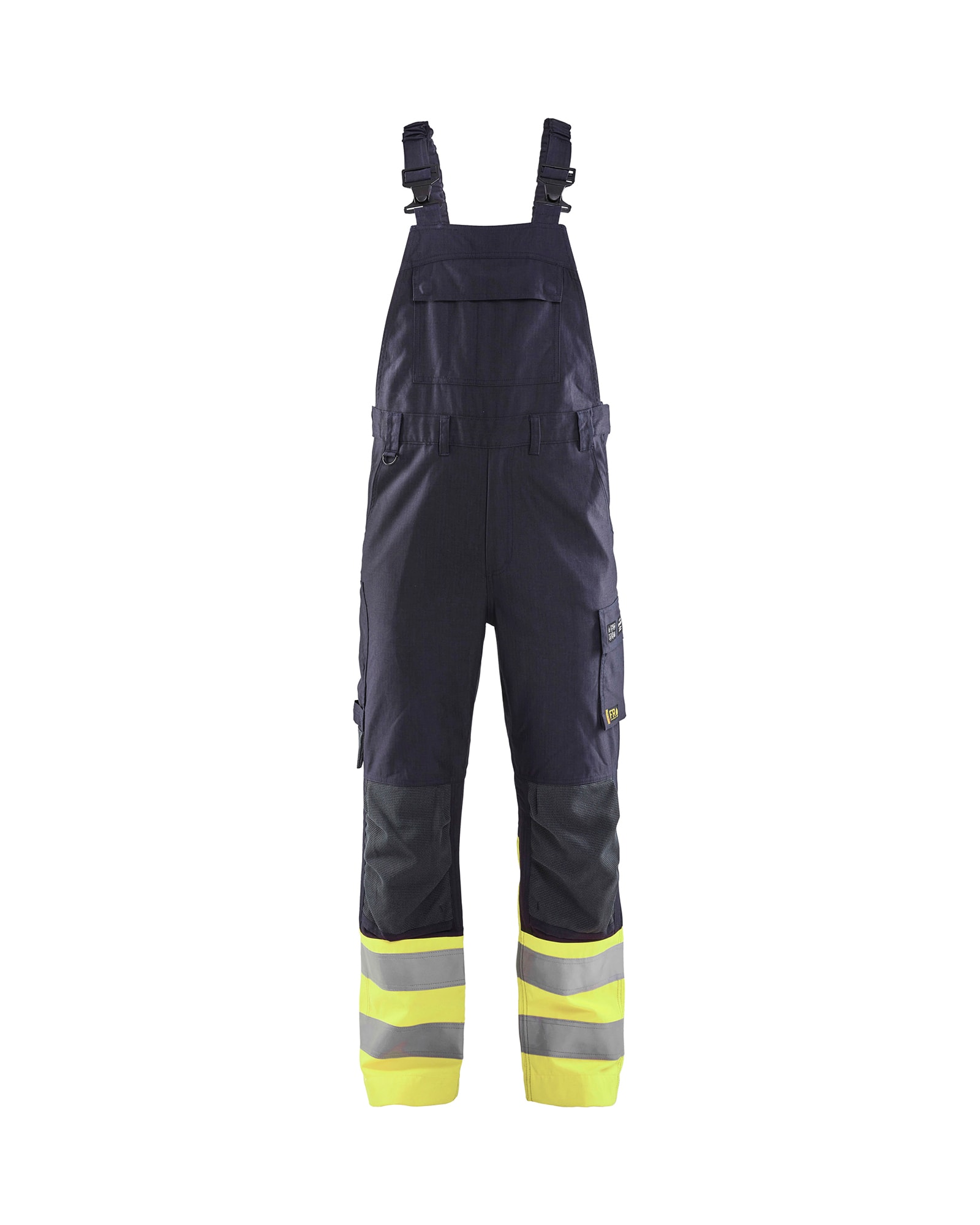 Blåkläder Multinorm Latzhose Inhärent Marineblau/ High Vis Gelb - D96