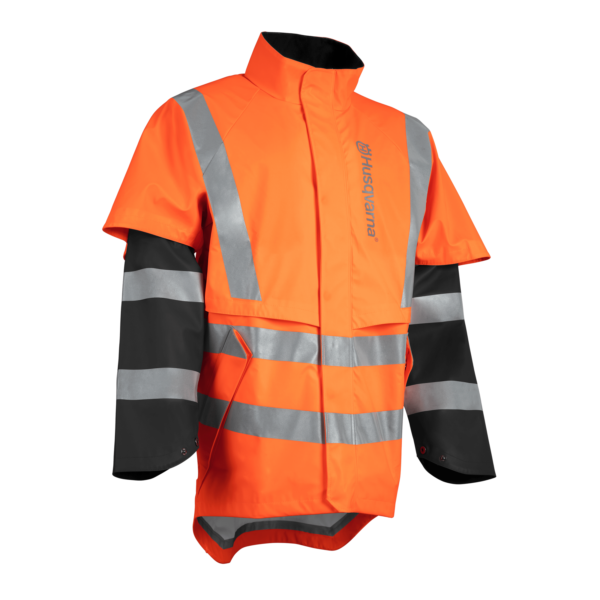 Husqvarna Regnjakke Protect High-Viz, Functional - Regnjakke Protect High-Viz, Functional Xl
