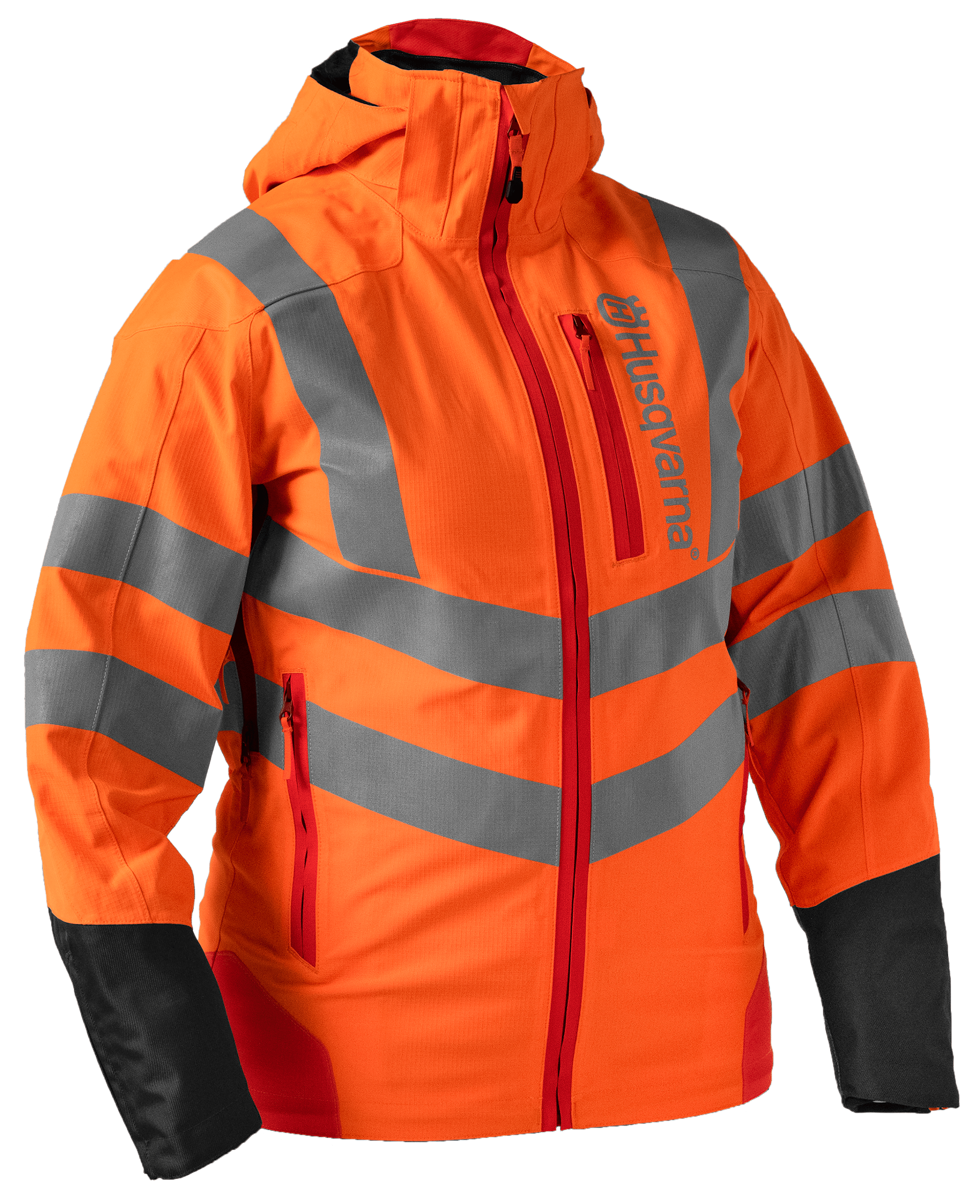 Husqvarna Teknisk Vent EN20471 Regnjakke Dame M