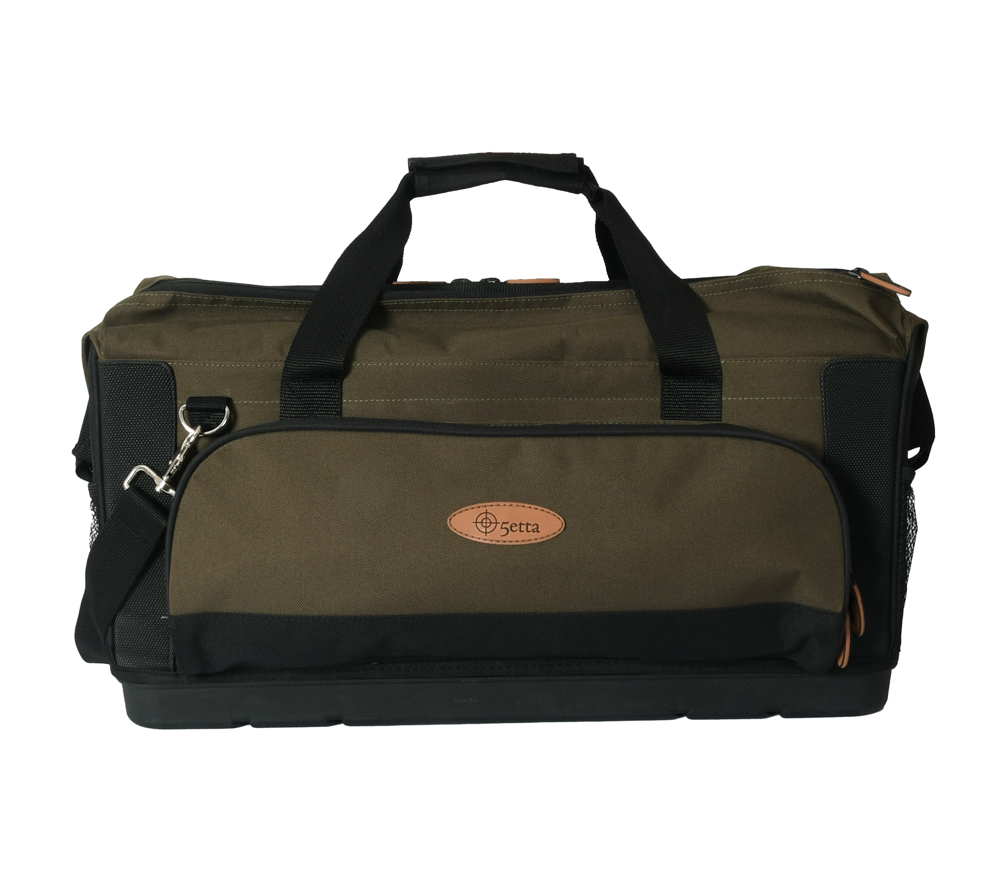 5etta Hunting Bag Ekered Grønn