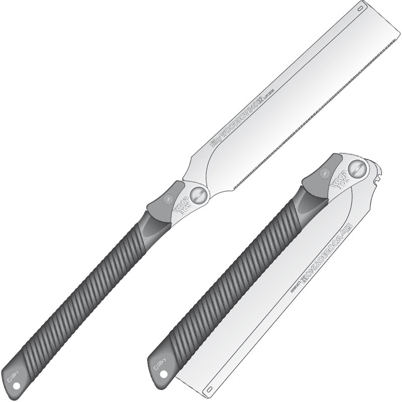 Silky Woodboy Handsäge (mit Rücken)