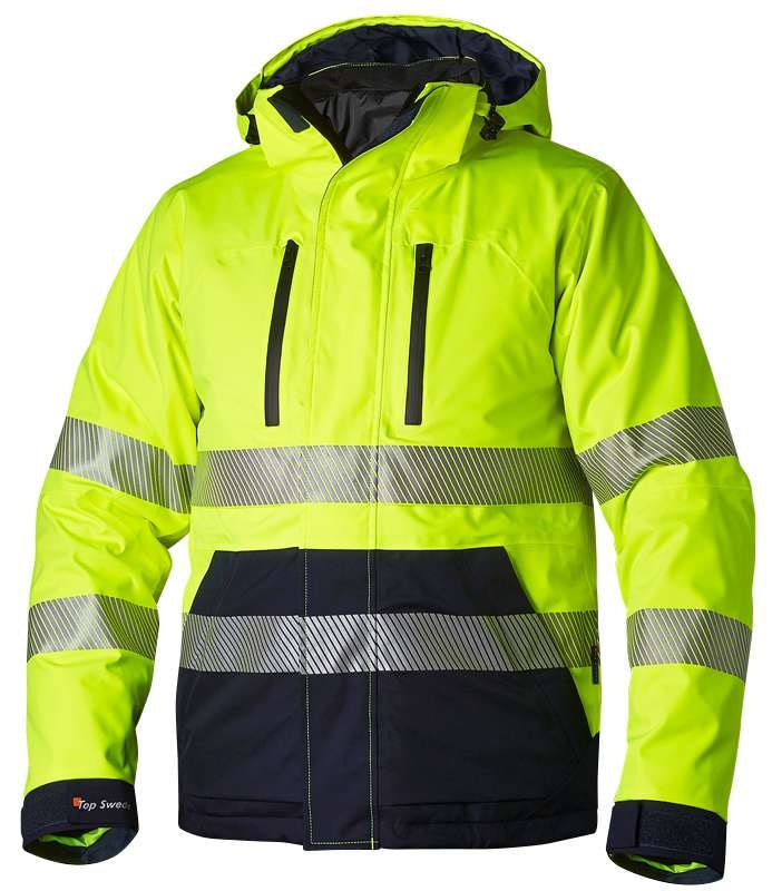 Top Swede Varseljacka 127 - 3 i 1 Klass 3 Gul/Marin XL
