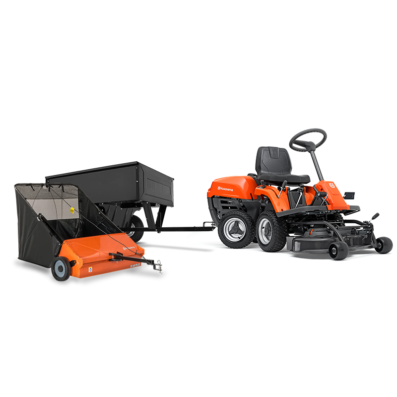 Husqvarna Åkgräsklippare Rider 112C Redskapspaket