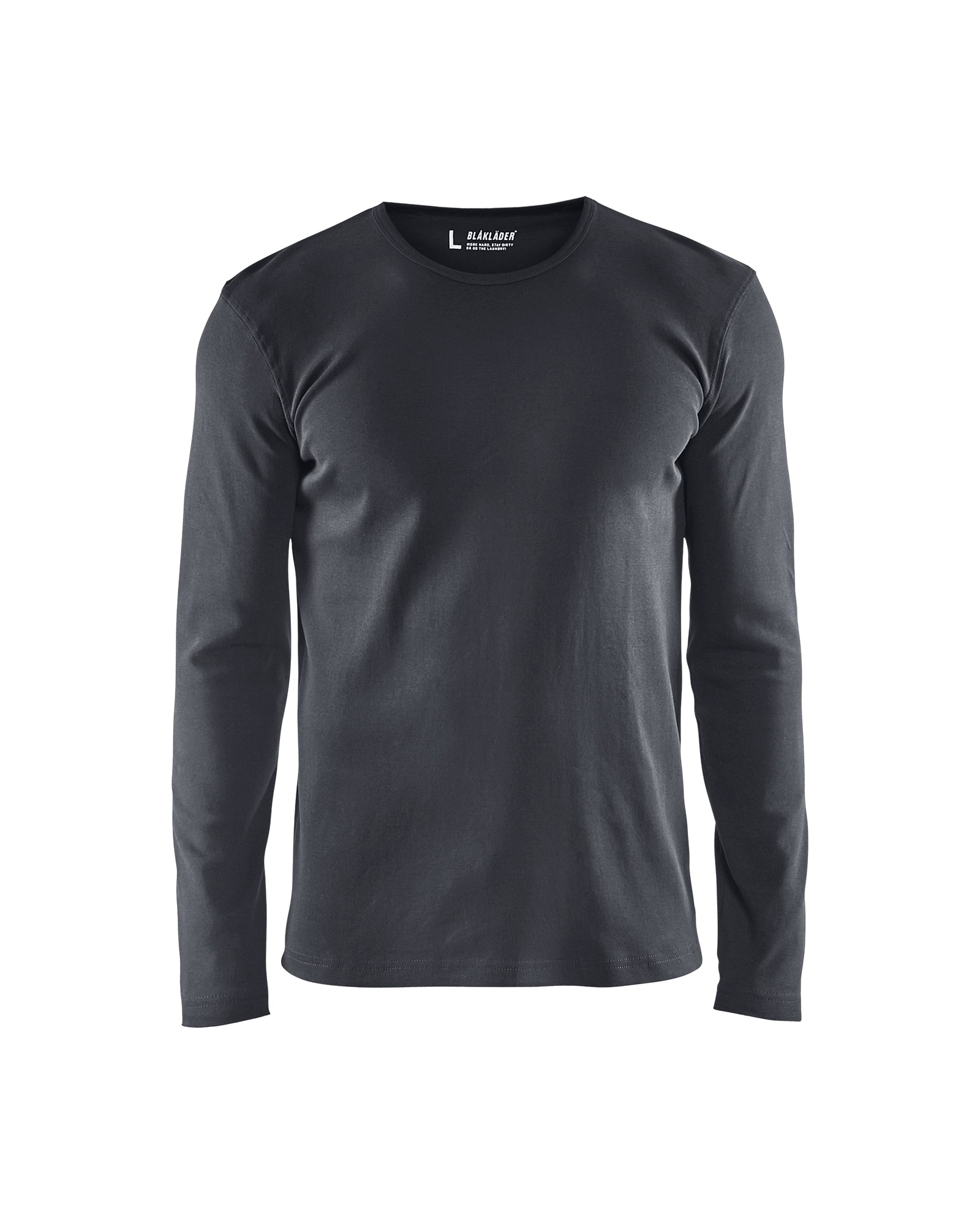 Blåkläder 3314-1032 Långärmad T-shirt Mörkgrå 4XL