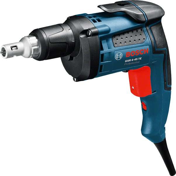 Bosch Väliseinäruuvinväännin GSR 6-45 TE Professional kantolaukussa, sis. syvyydenrajoittimen