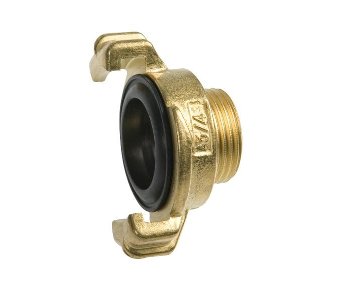 Duab Klokoppling Geka mässing R 3/4'' utv. gänga