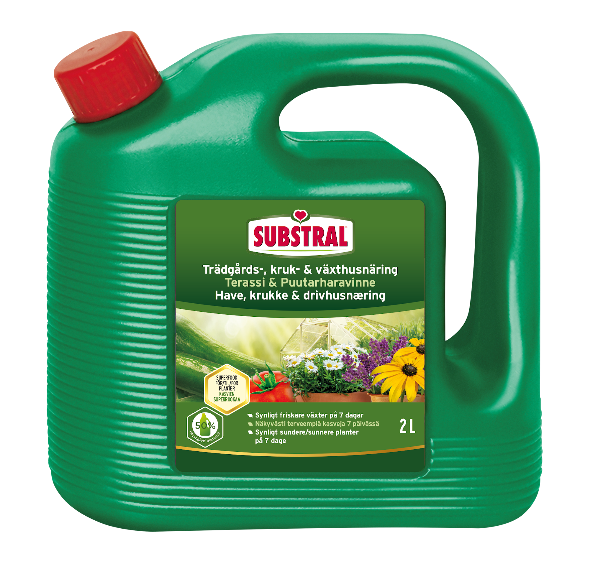 Weibulls Substral Töpfe & Gewächshäuser 2 l