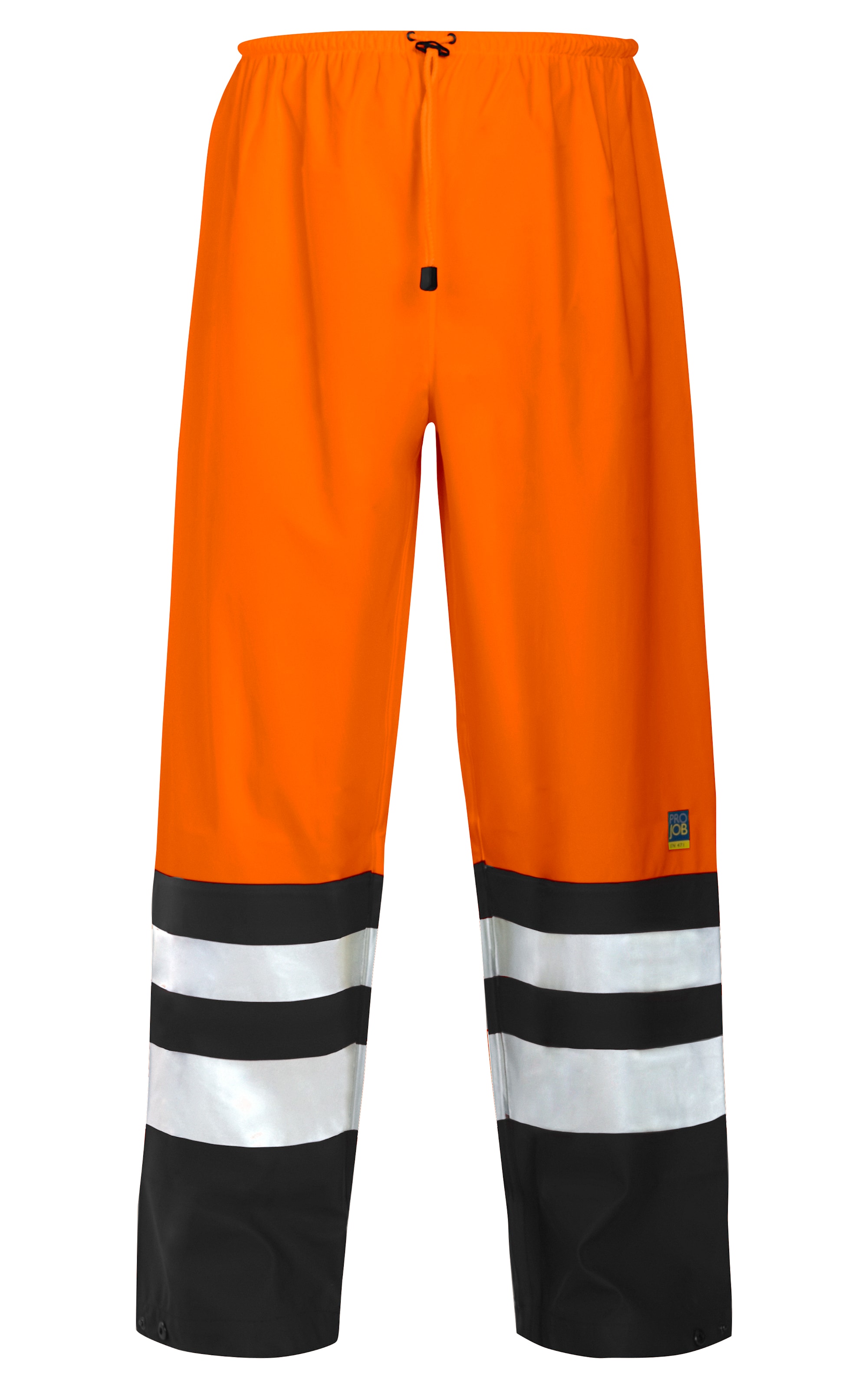 ProJob 6504 Regenhose En Iso 20471 Klasse 2 - Orange/Black - 3XL