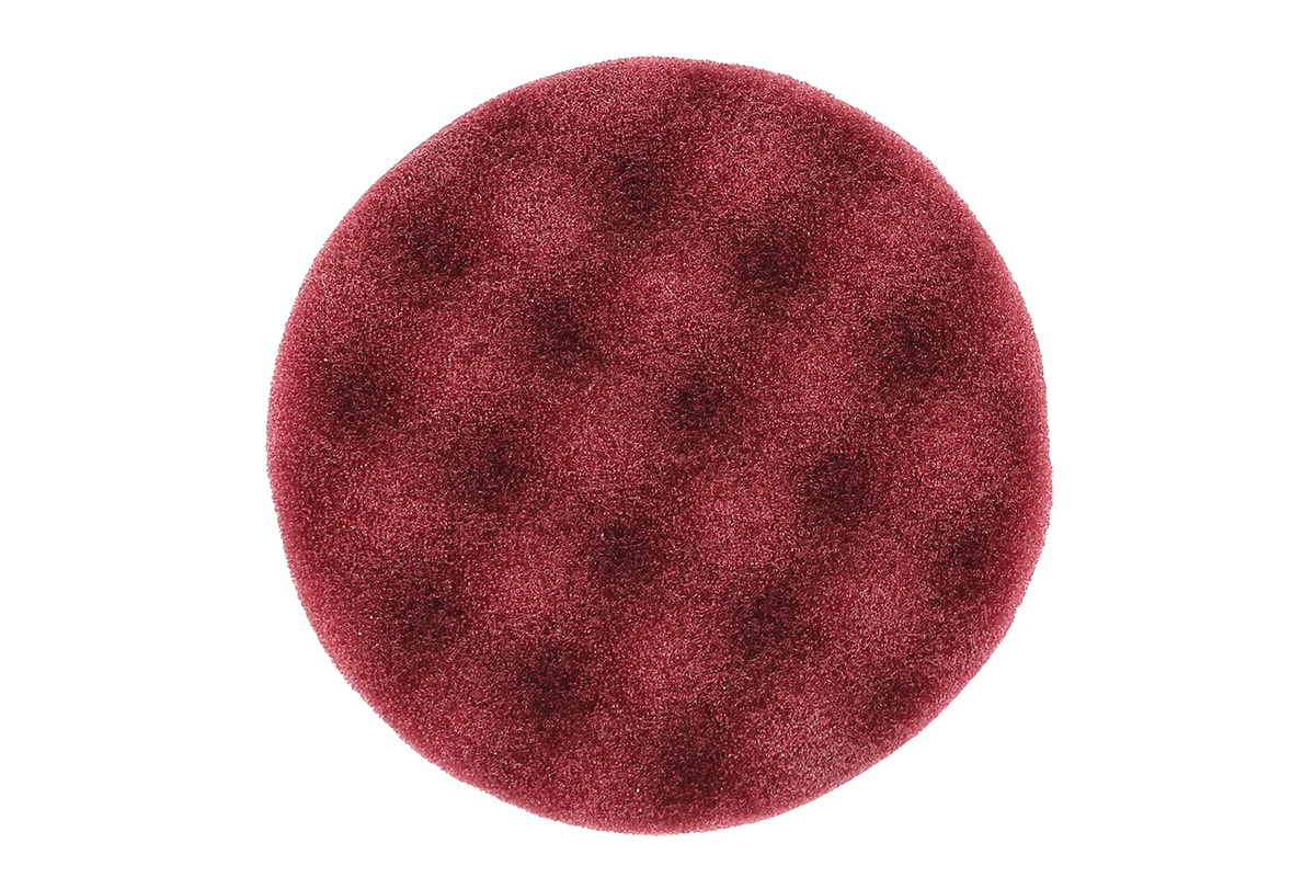 Mirka Polersvamp Burgundy Våfflad 85x25mm 20-pack