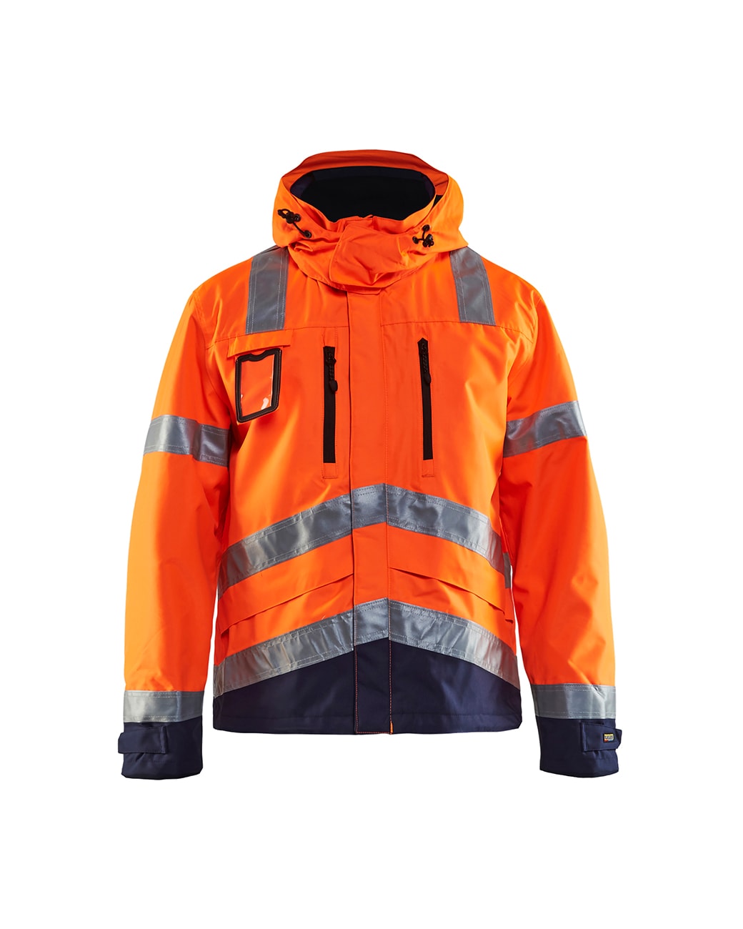 Blåkläder Skalljakke varsel - Orange/Marineblå - XXL