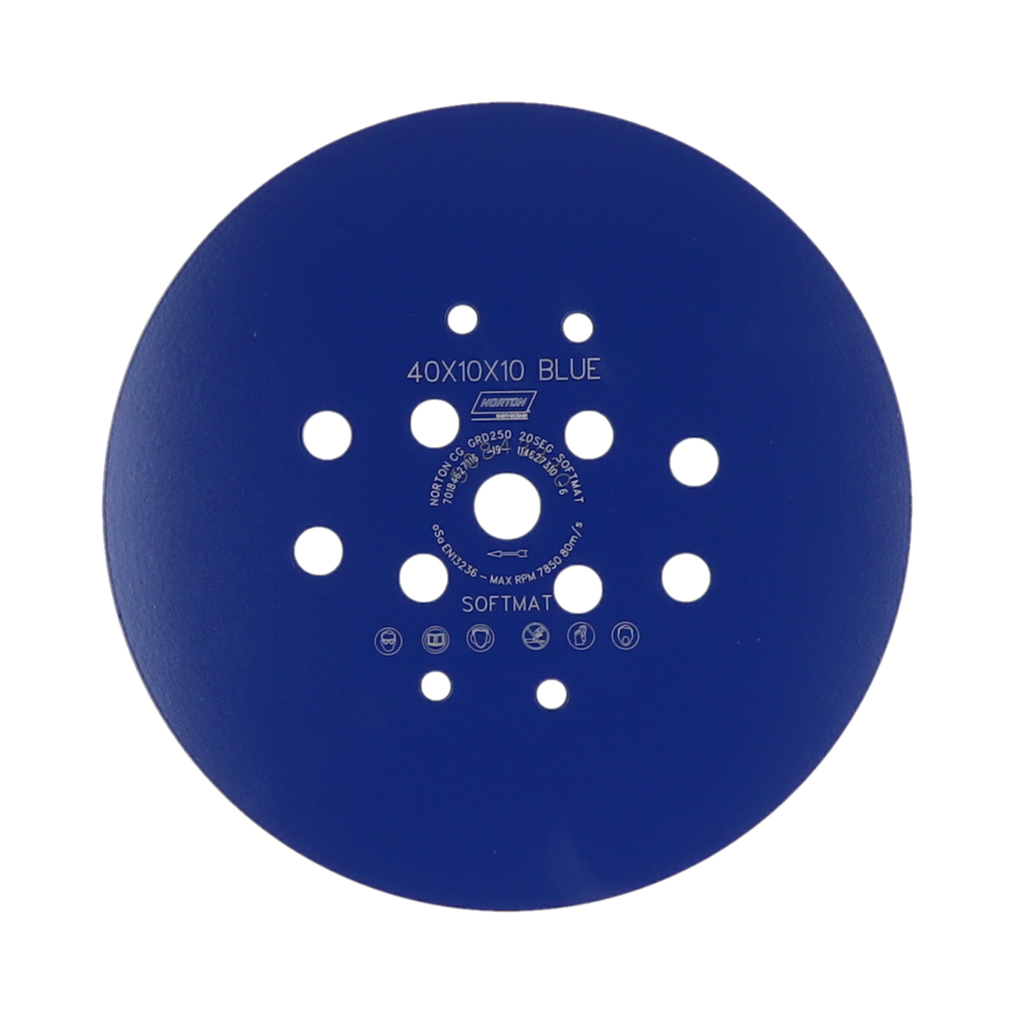 Clipper Diamantslipringar CG GRD250 20SEG Soft 250x20mm