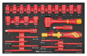 Teng Tools Verktygssats TEFXV27 EVA Isolerad 1000V 27 delar