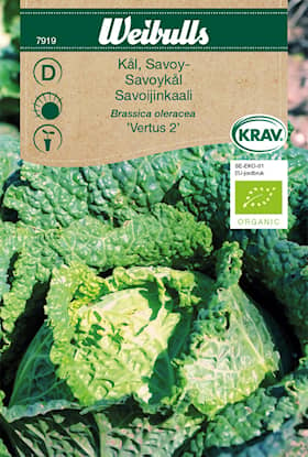 Weibulls Kål, Savoy- KRAV