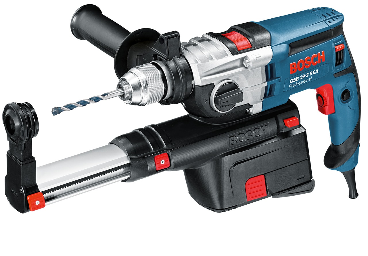Bosch Iskuporakoneet GSB 19-2 REA Professional kantolaukussa, sis. lisäkahvan