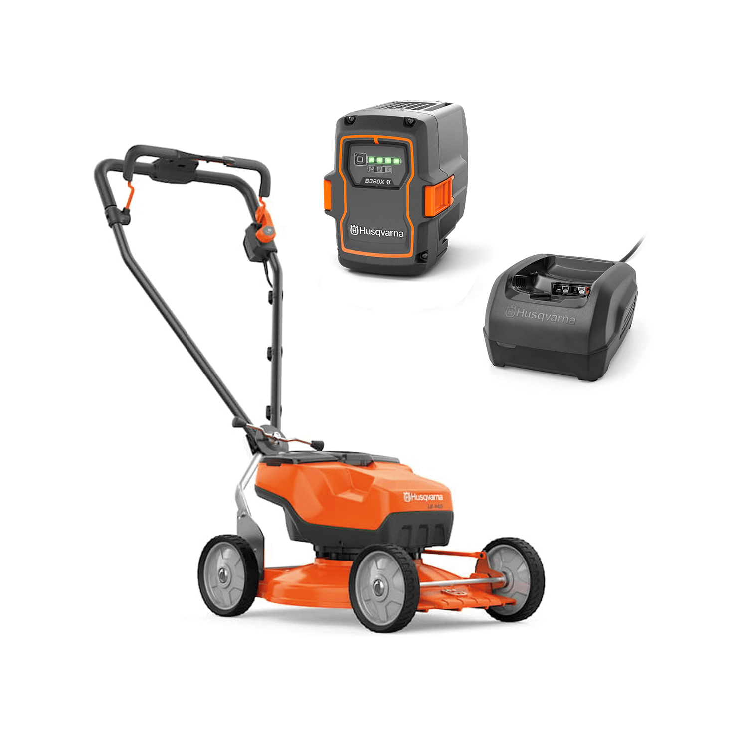 Husqvarna LB442i Batterigräsklipparpaket