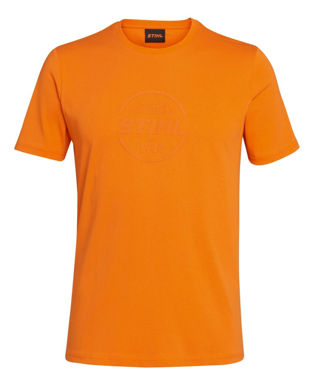 Stihl T-Shirt mit Aufdruck Orange XS
