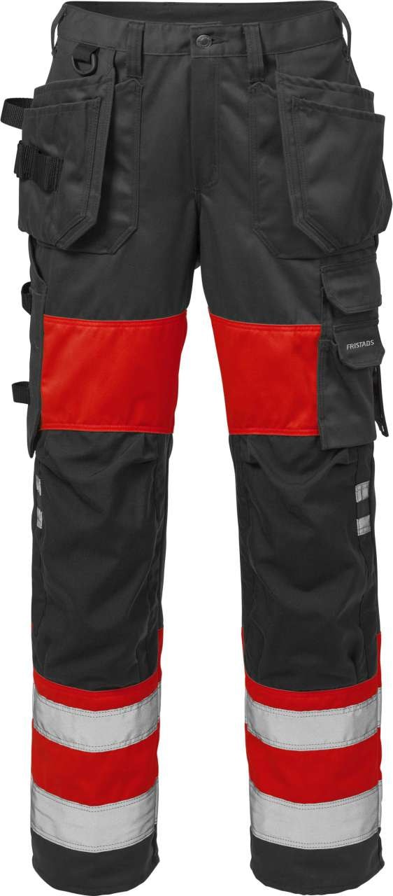 Fristads Høy synlighet håndverkerbukser dame cl 1 2129 PLU