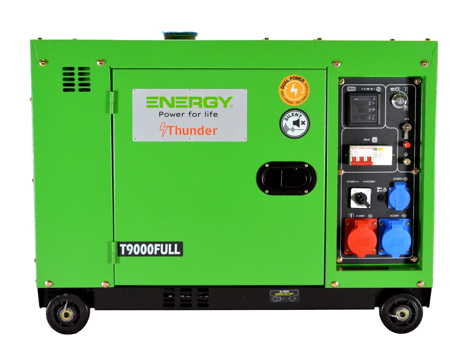 Energy Generator T9000FULL 3-fas/1-fas diesel