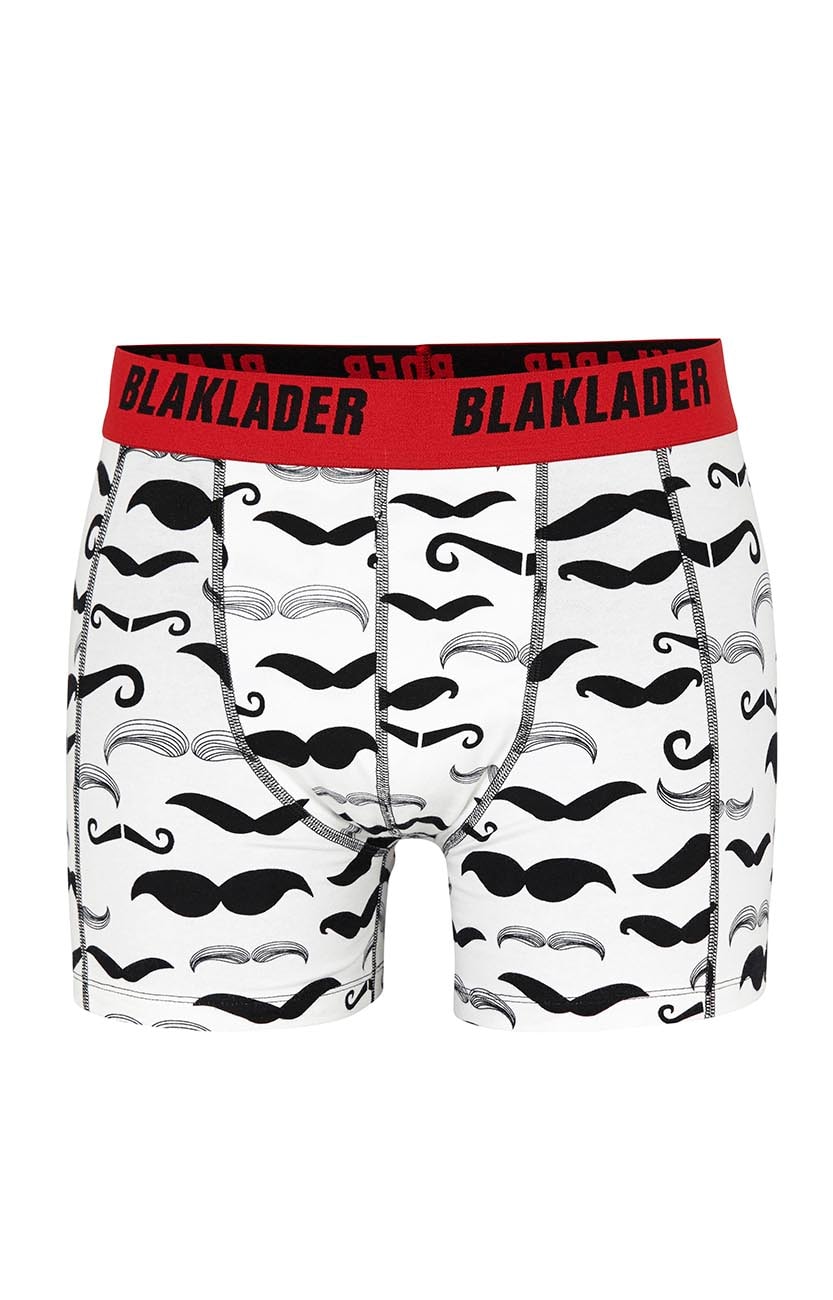 Boxerkalsong 2-pack Vit/röd