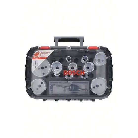 Bosch 20 - 68/76 mm universalsett med 14 deler Endurance for Heavy Duty hullsag i hardmetall