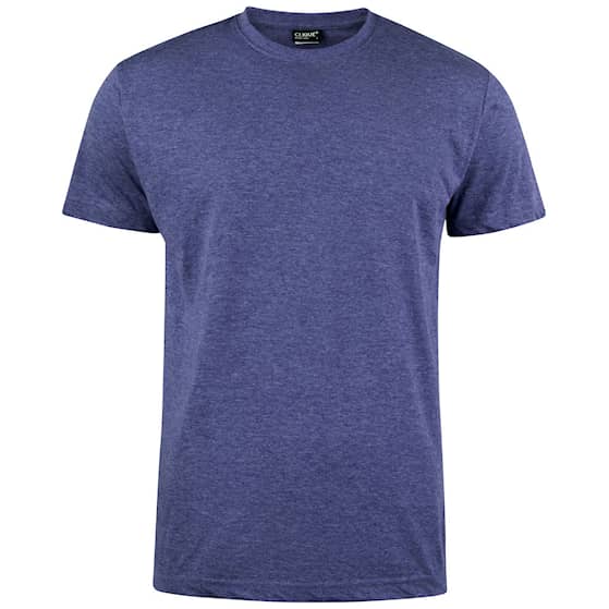 Clique T-Shirt Herr Navy Melange