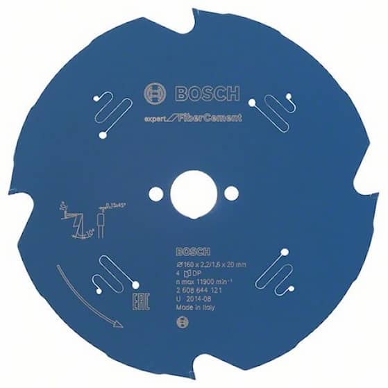 Bosch Rundsavklinge Expert for Fibre Cement 160 x 20 x 2,2 mm, 4