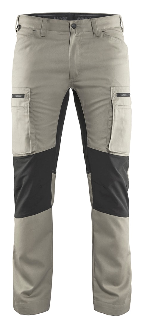 Blåkläder Servicebukse stretch - Stone/Svart - C54