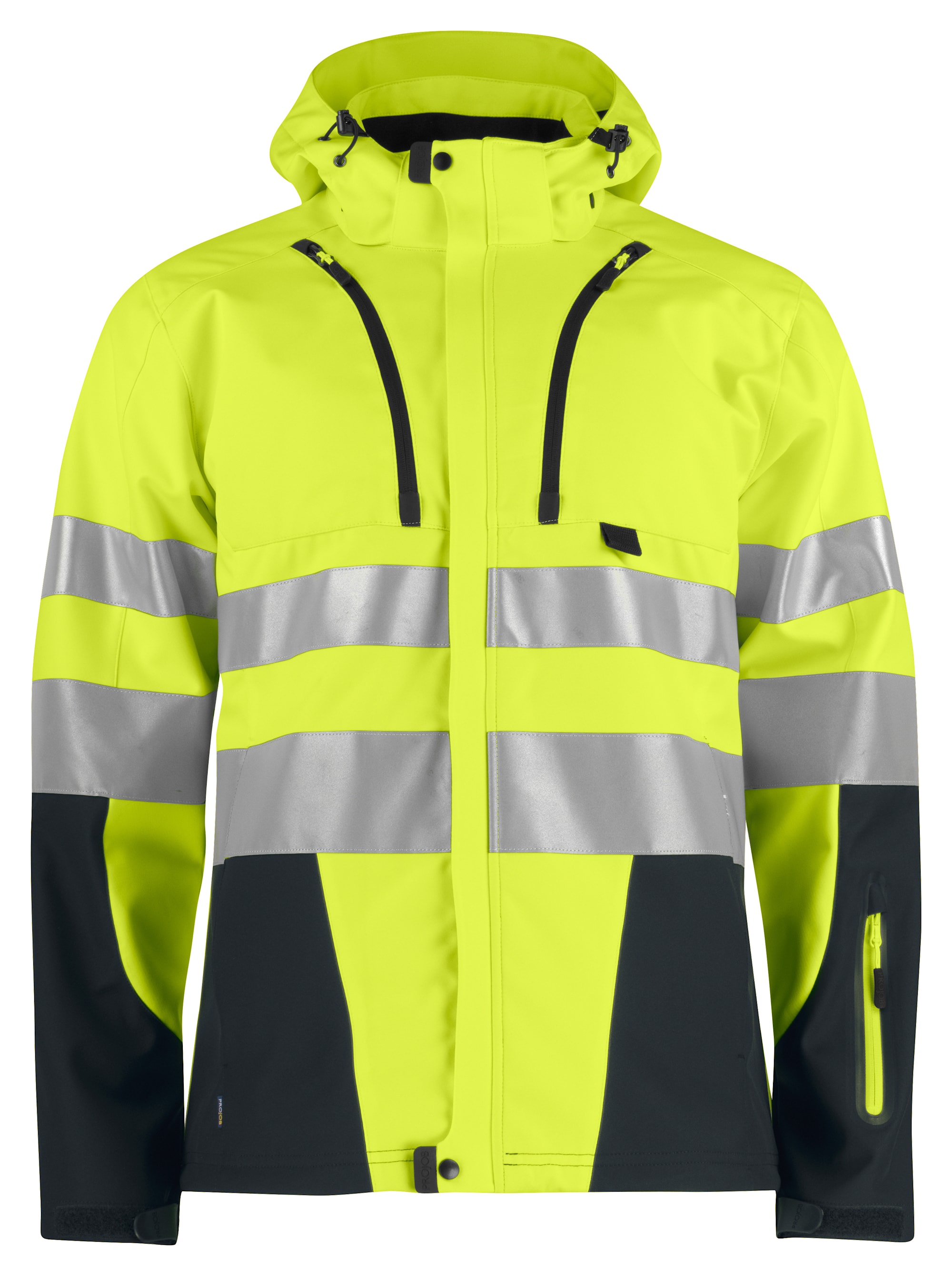 ProJob 6419 Tekninen Takki En Iso 20471 Luokka 3/2 - Yellow/Black - L