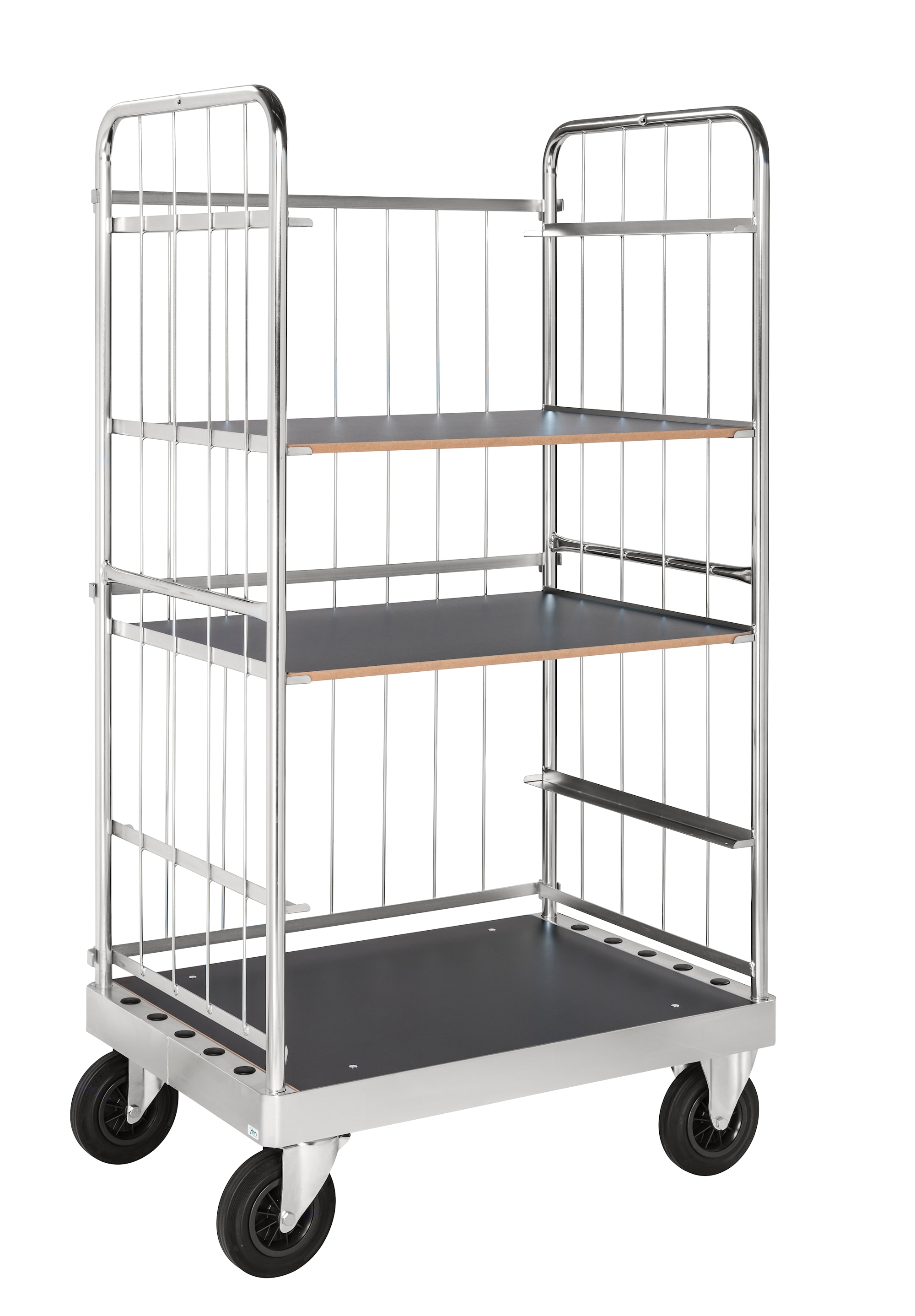 Kongamek 90,5 x 64,2 cm Elförzinkad Etagevagn