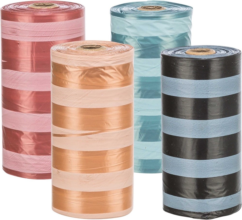 Trixie Bajspåsar 4 rullar x 20 st, randiga