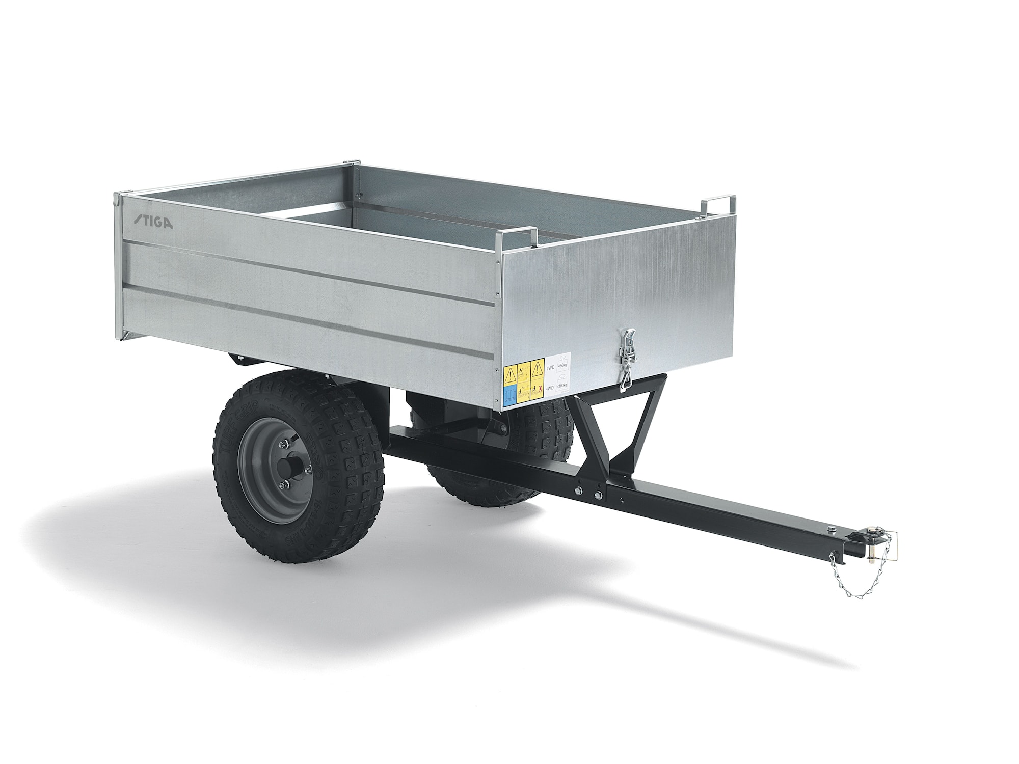 Stiga Pro-Kärra Galvaniserad