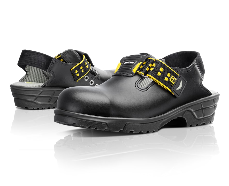 Arbesko 187 Svart/Gul 47 Skyddstoffel