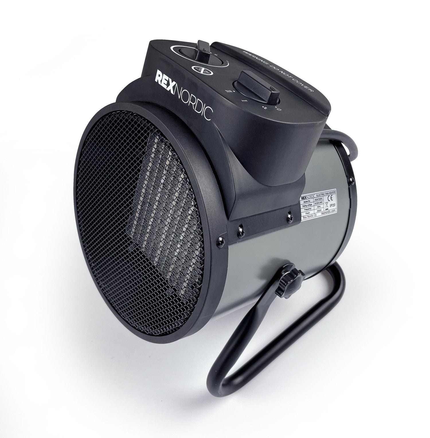 Rex Nordic HEAT 3000 keramisk värmefläkt 3 kW