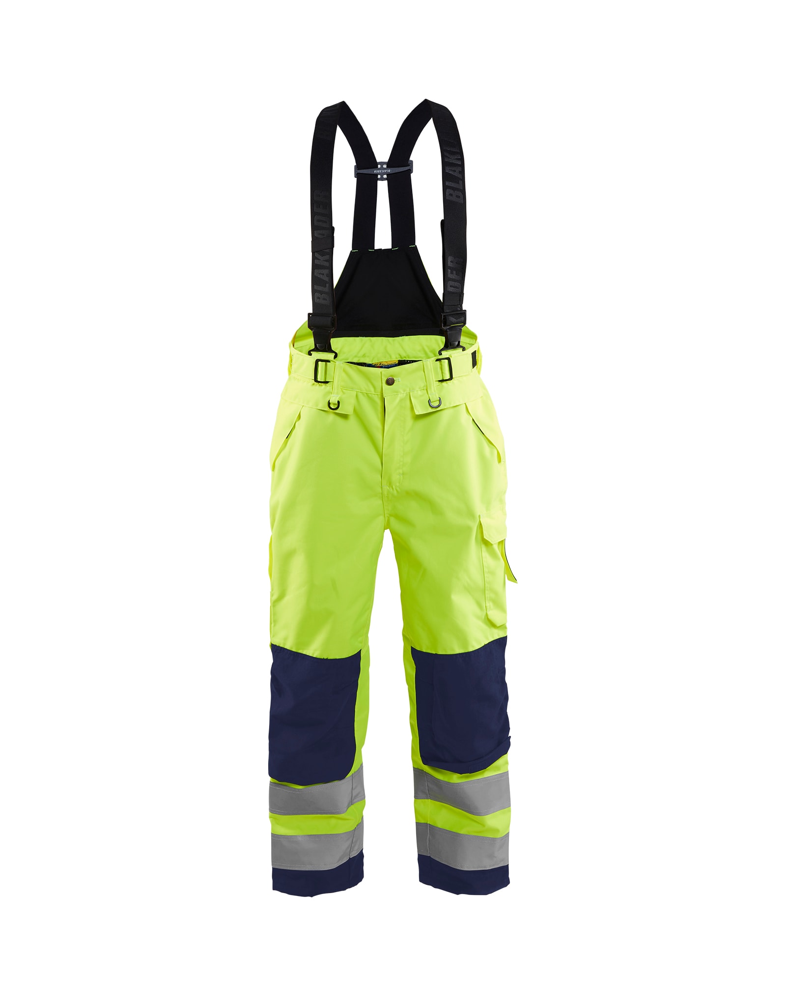 Blåkläder High Vis Shell Arbeitshose High Vis Orange/Marineblau - D96